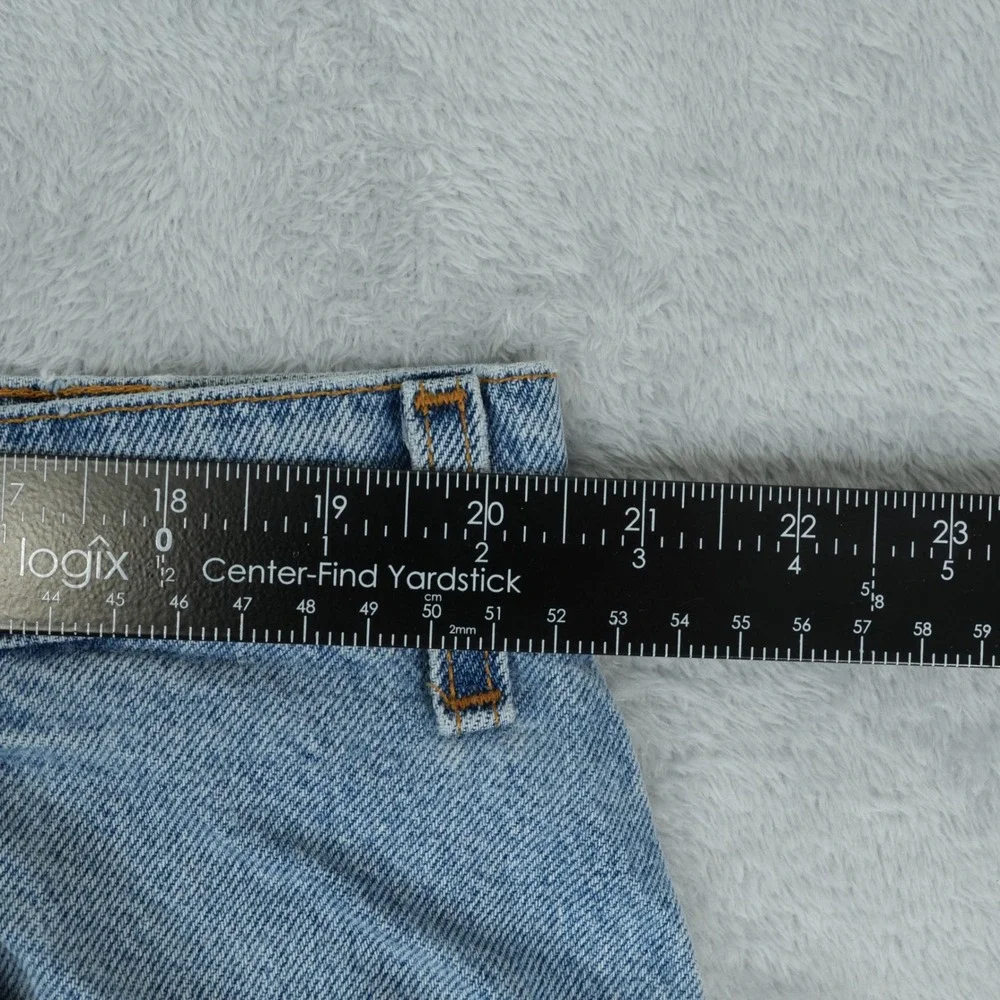 Vintage Levis 545‎ Jeans Mens Blue 42x32 Loose Fit Distressed Brown Tab 90s 1998
